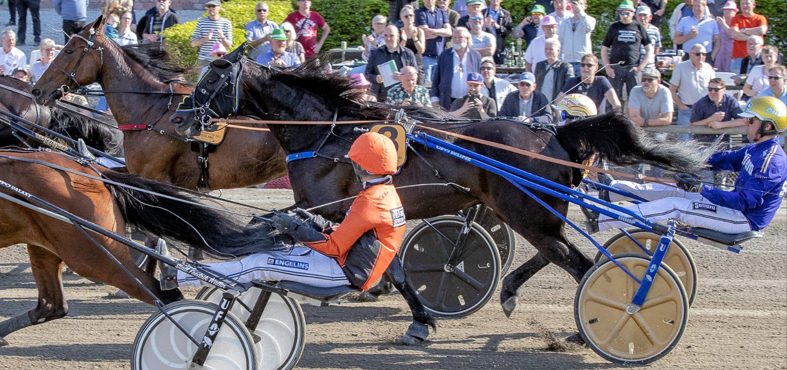 Calle Crown ses her ved starten i Copenhagen Cup 2023.