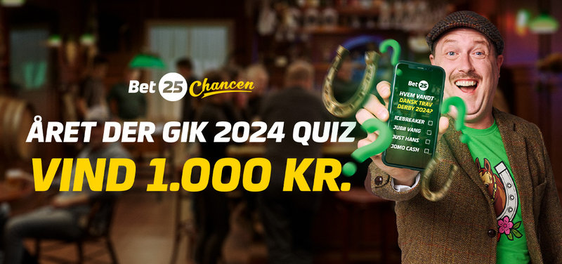 Bet25 Quiz - Årets der gik 2024